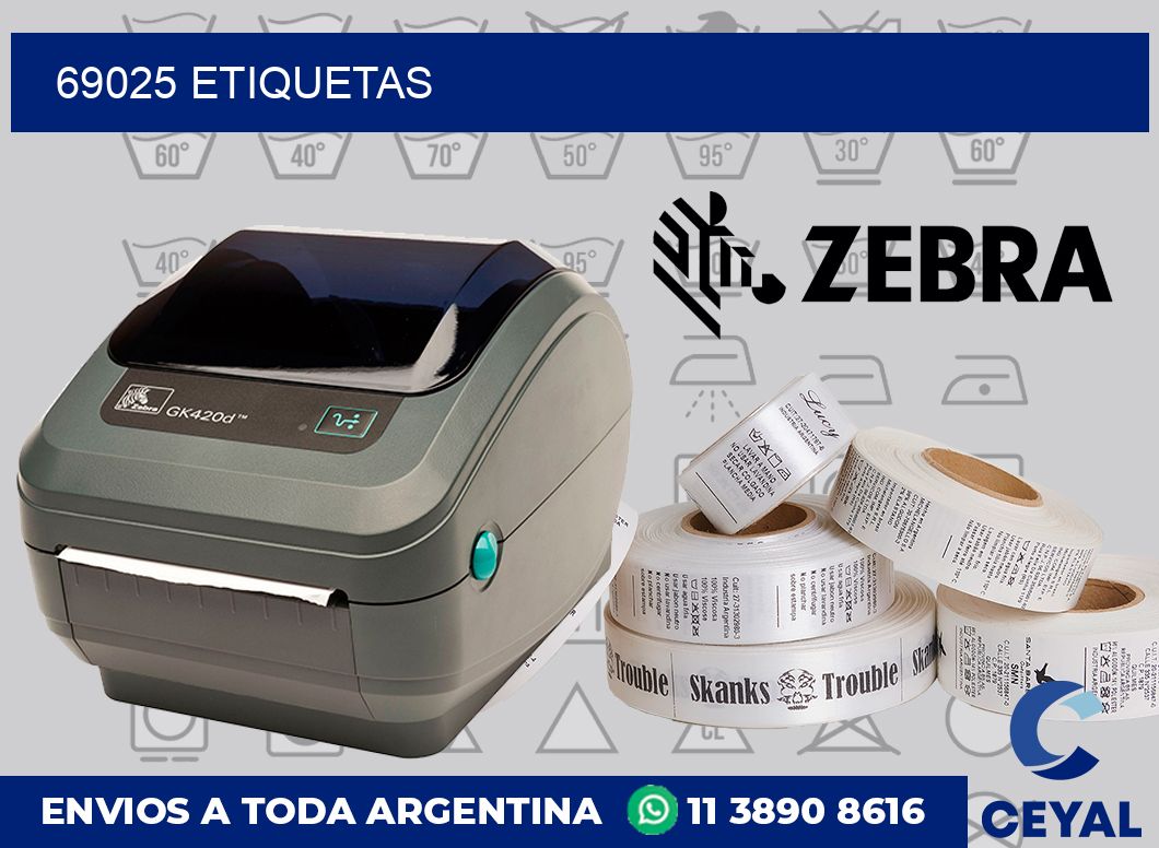 69025 etiquetas