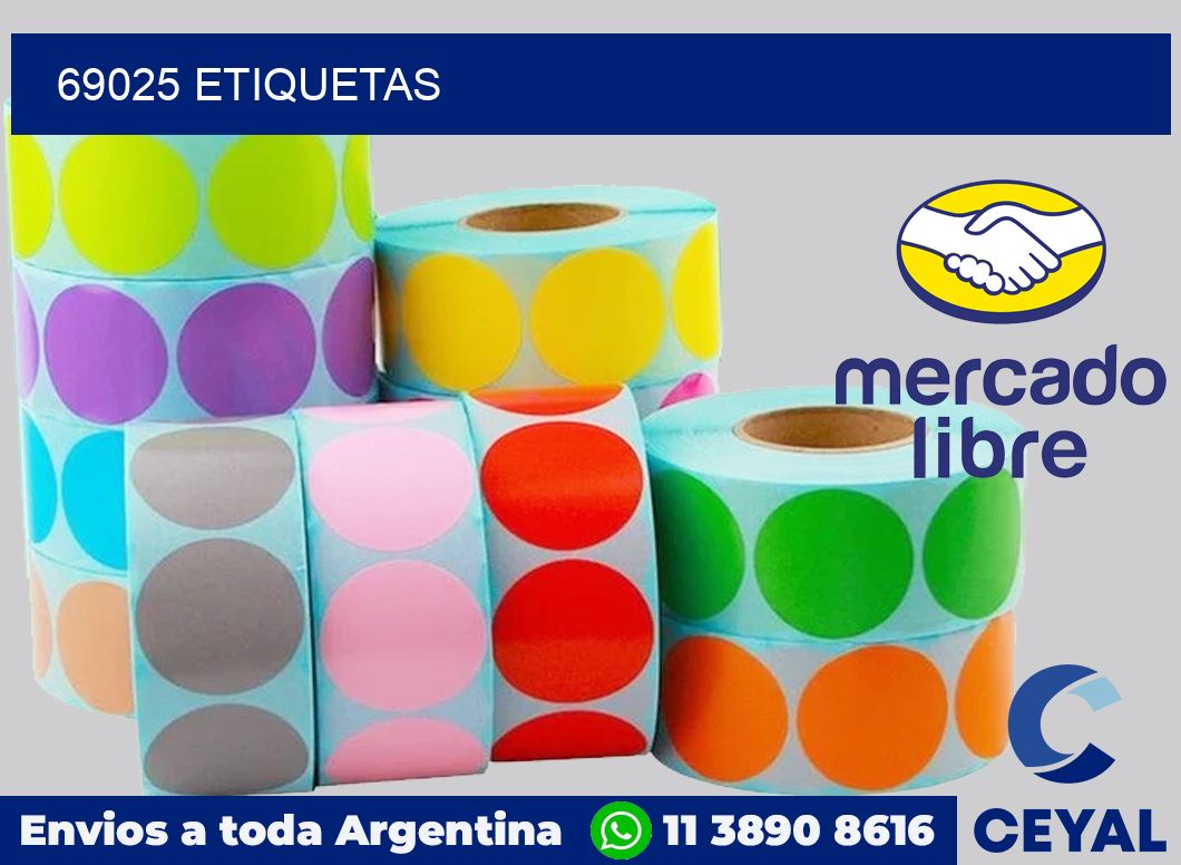 69025 etiquetas