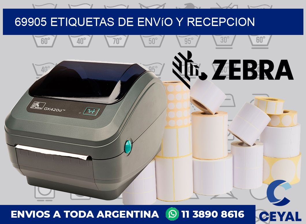 69905 Etiquetas de envío y recepcion