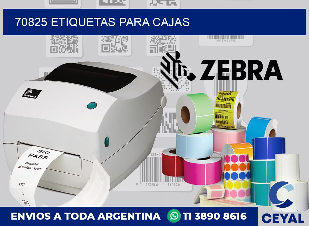 70825 etiquetas para cajas