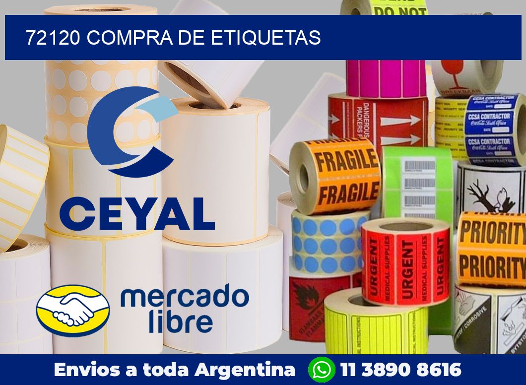 72120 Compra de etiquetas