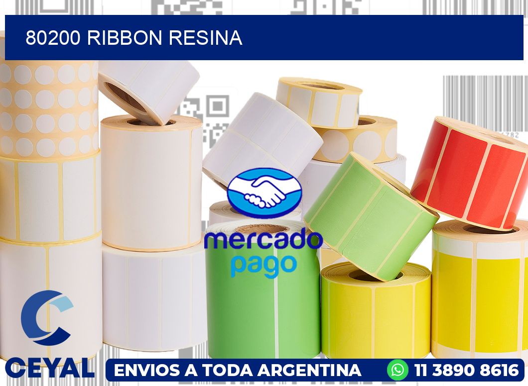 80200 ribbon resina