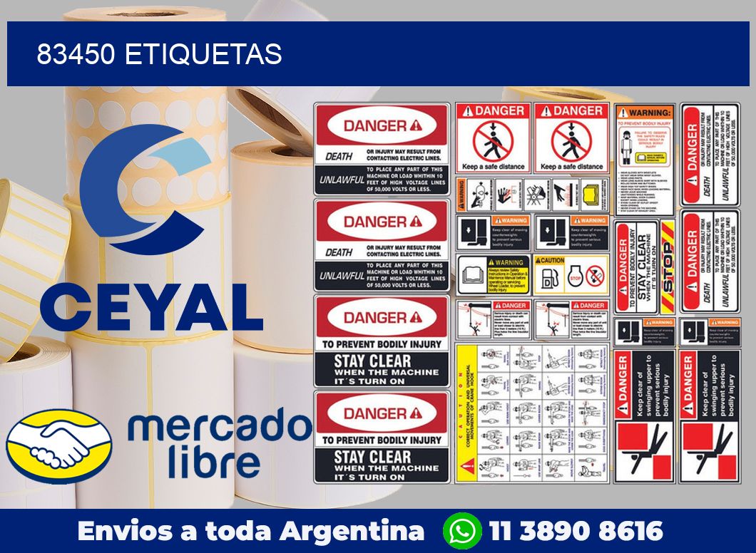 83450 etiquetas