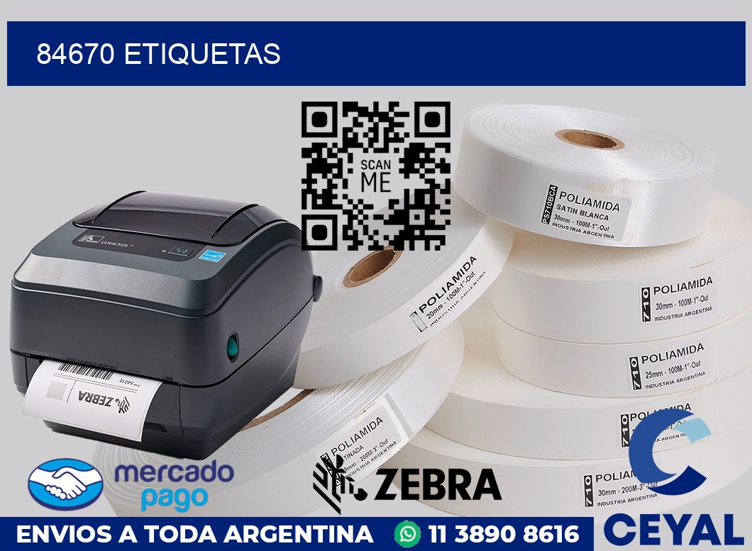 84670 etiquetas
