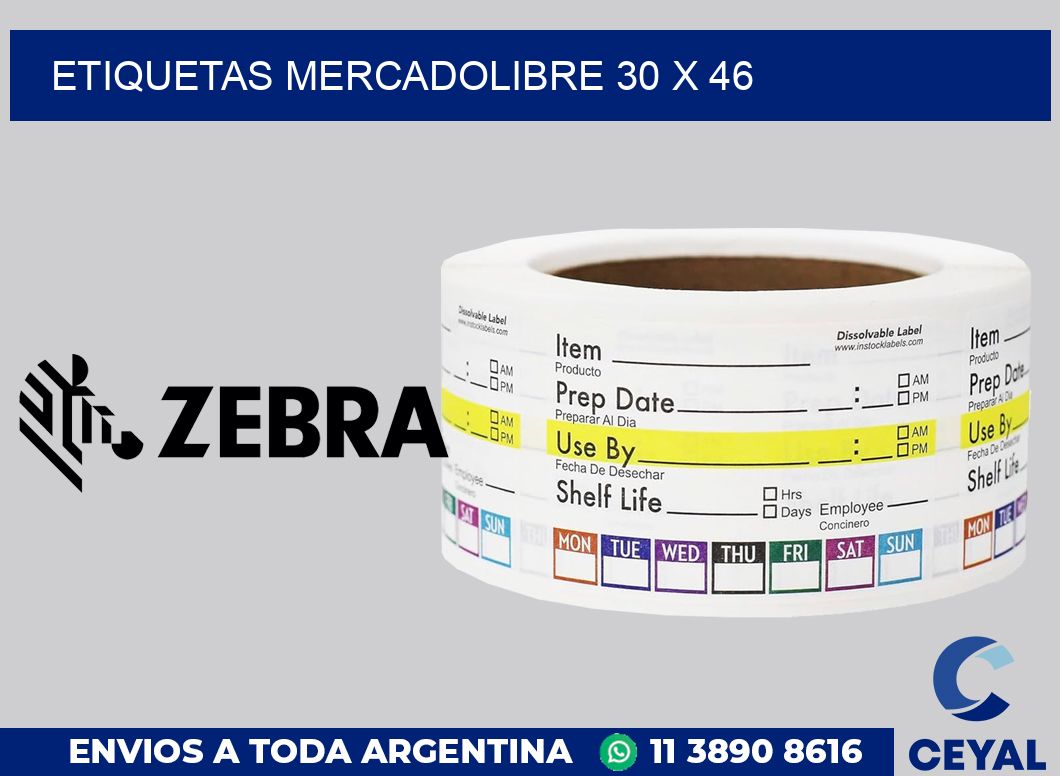 etiquetas mercadolibre 30 x 46