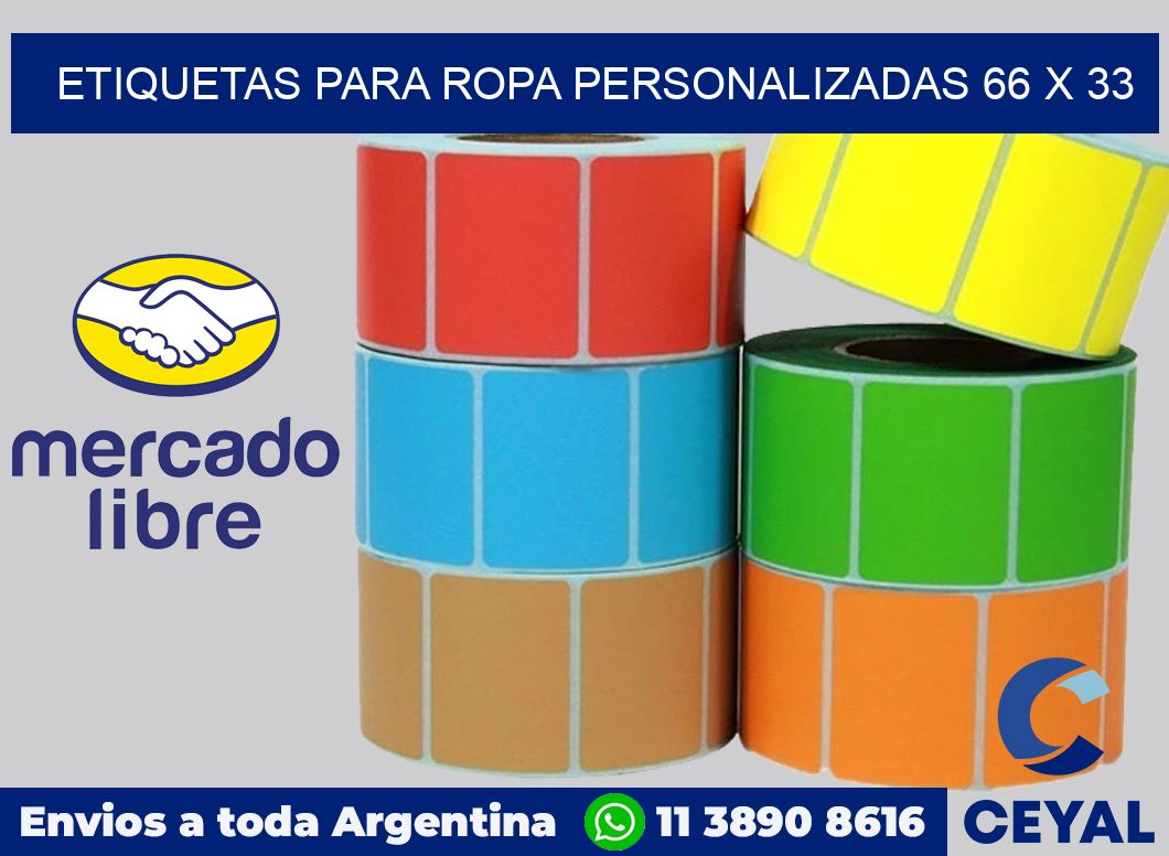 etiquetas para ropa personalizadas 66 x 33