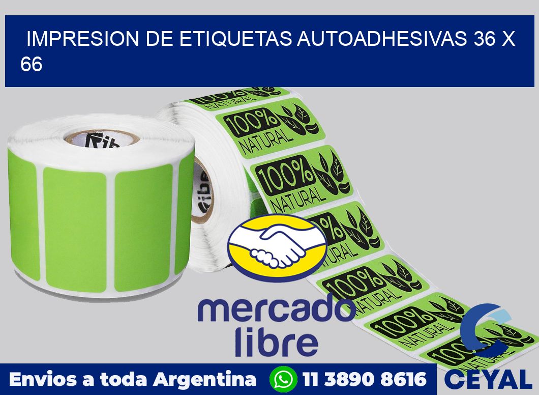 impresion de etiquetas autoadhesivas 36 x 66