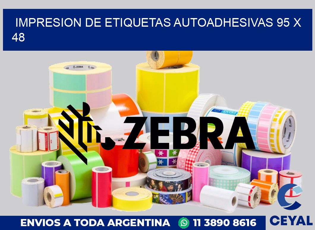 impresion de etiquetas autoadhesivas 95 x 48