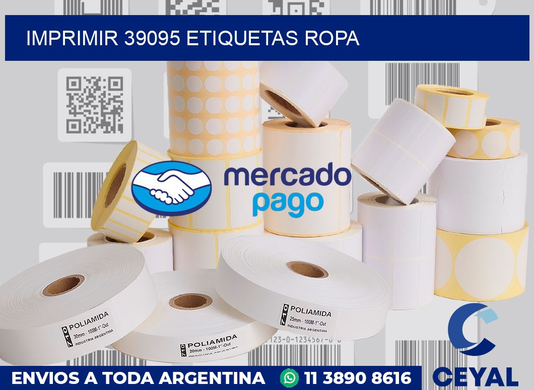 imprimir 39095 etiquetas ropa