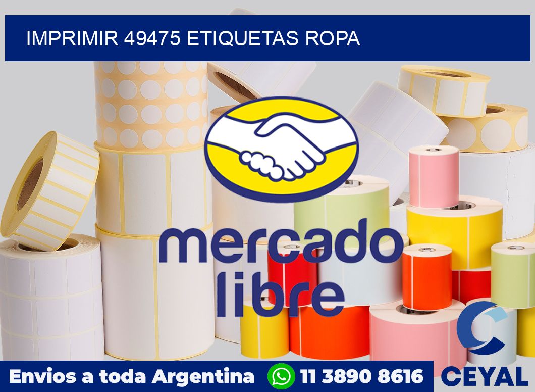imprimir 49475 etiquetas ropa