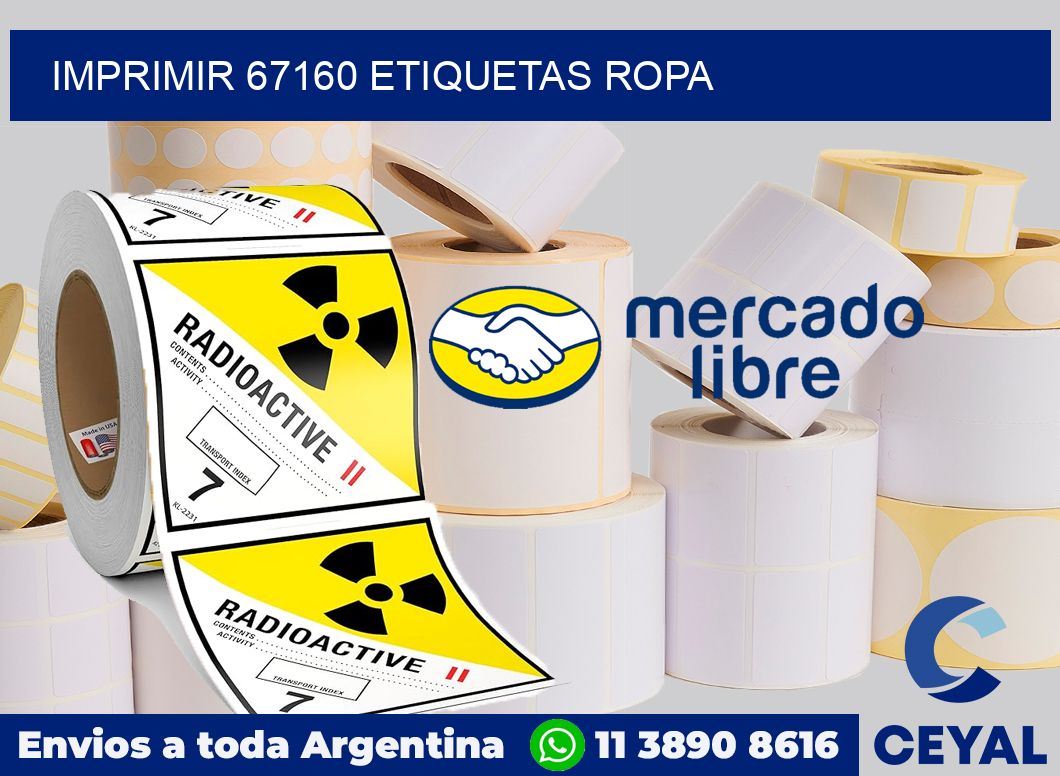 imprimir 67160 etiquetas ropa