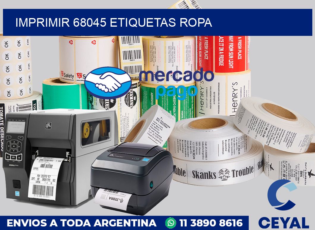 imprimir 68045 etiquetas ropa
