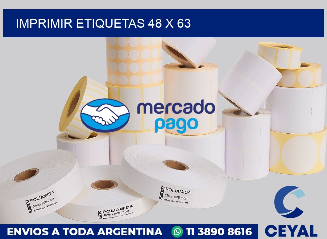 imprimir etiquetas 48 x 63
