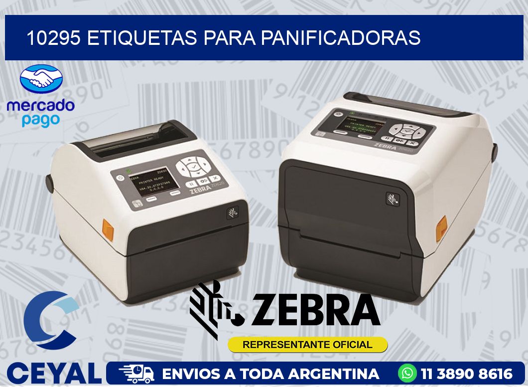 10295 ETIQUETAS PARA PANIFICADORAS