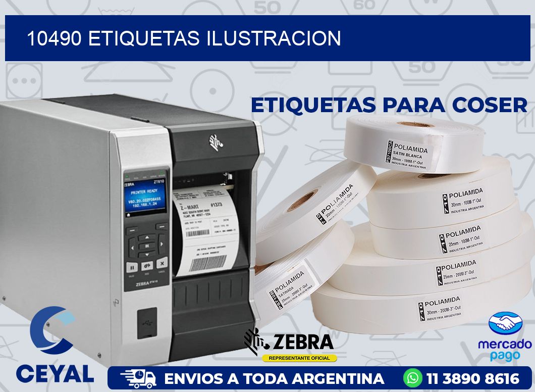 10490 ETIQUETAS ILUSTRACION