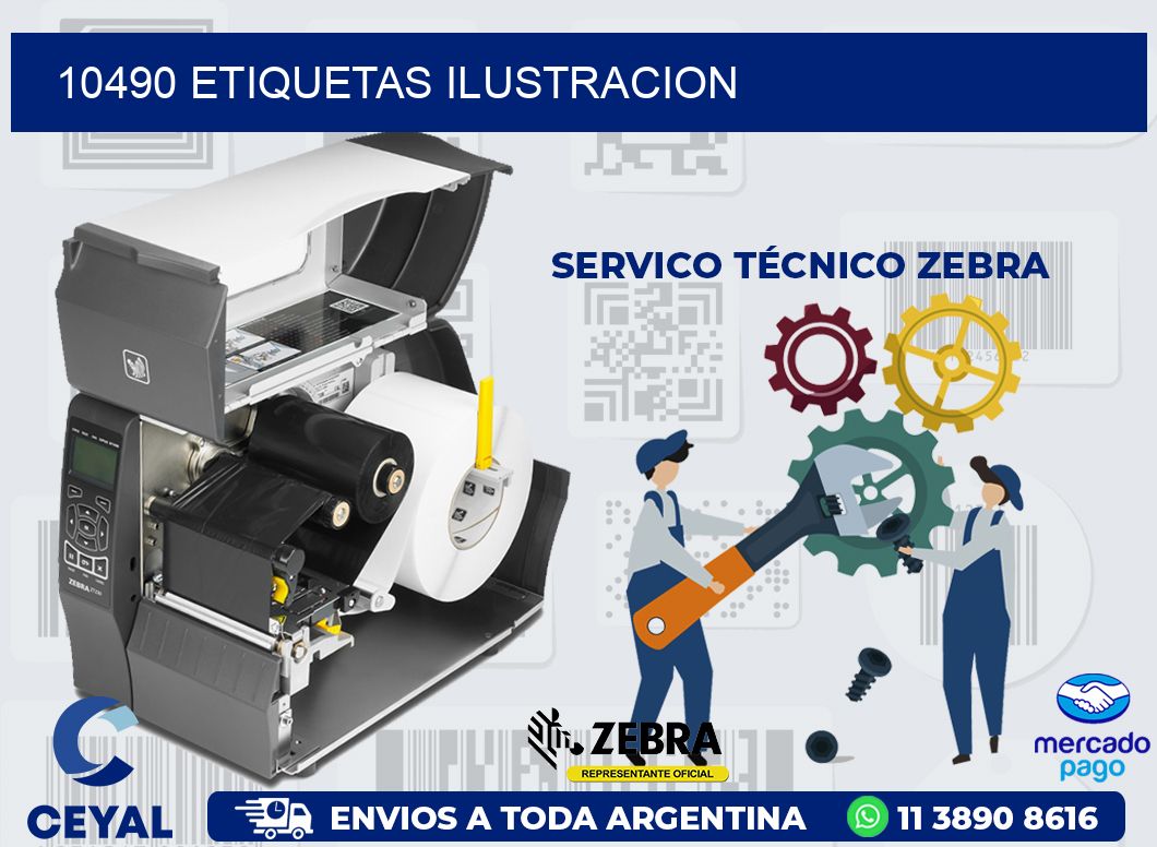 10490 ETIQUETAS ILUSTRACION