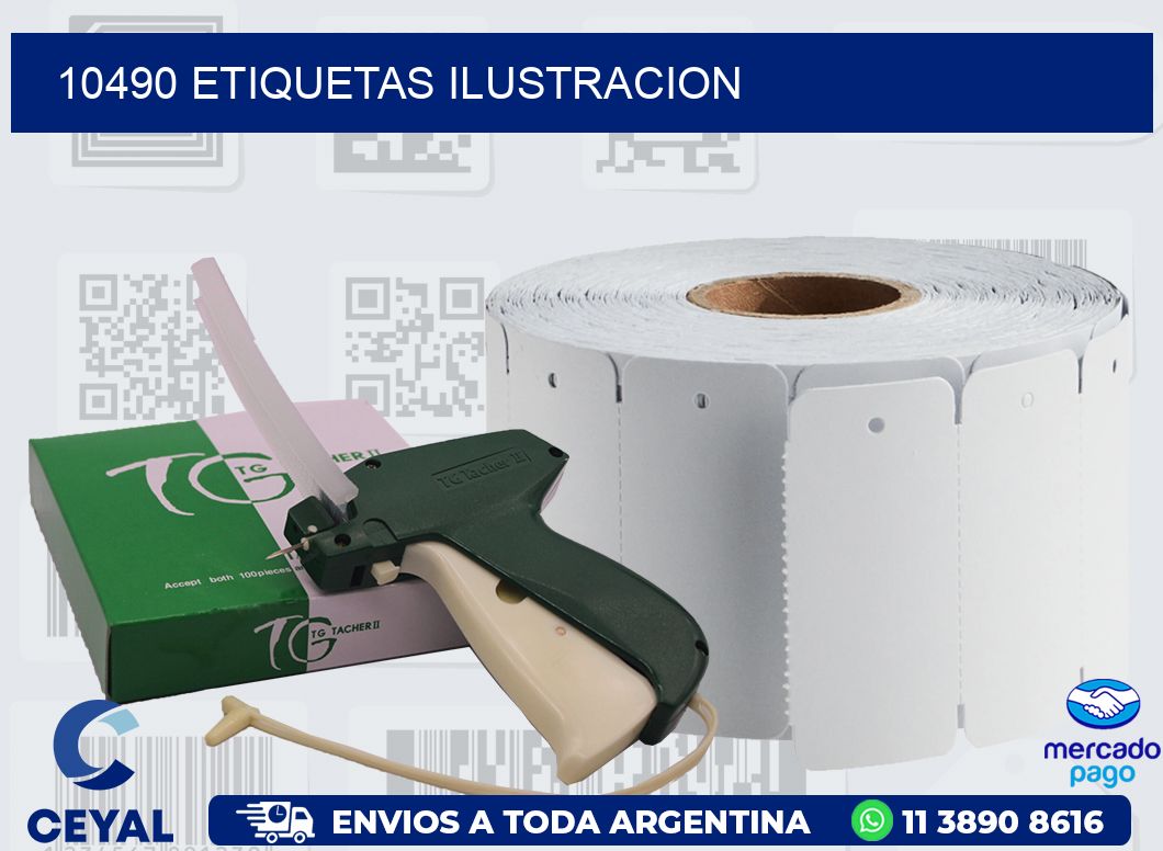 10490 ETIQUETAS ILUSTRACION