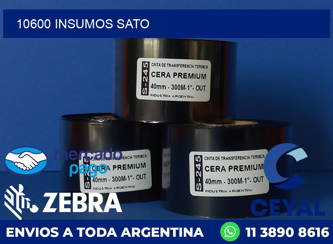 10600 INSUMOS SATO