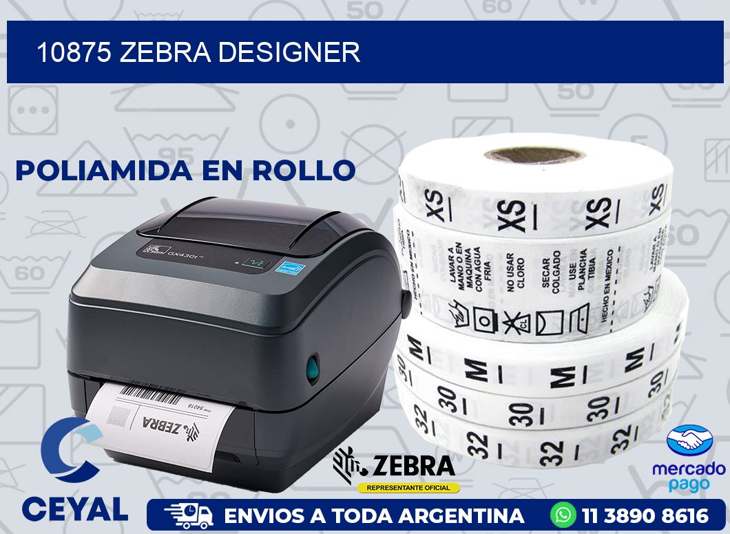 10875 ZEBRA DESIGNER