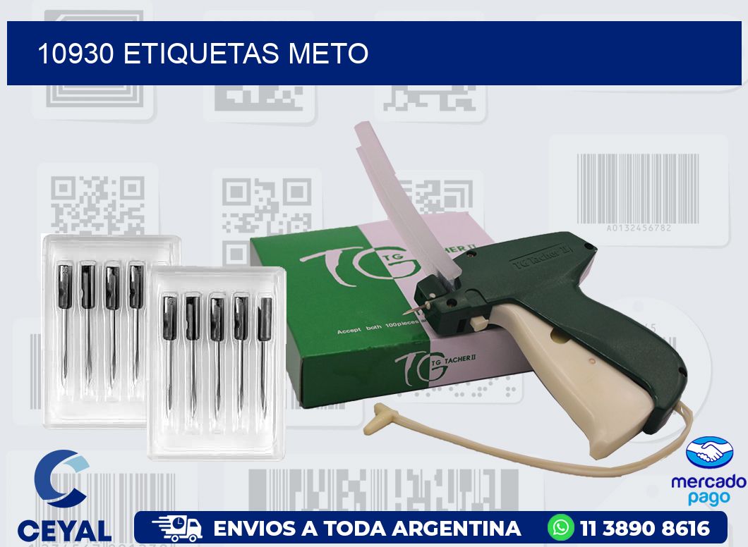 10930 ETIQUETAS METO