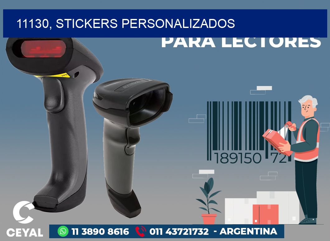 11130, stickers personalizados