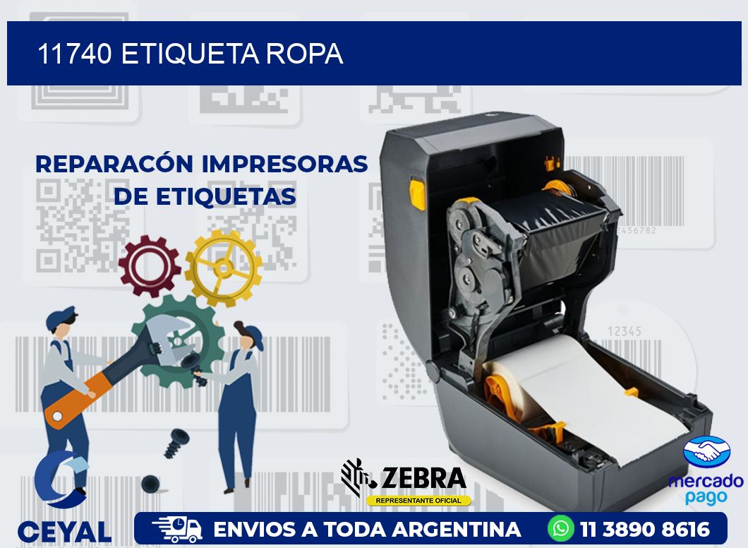 11740 ETIQUETA ROPA