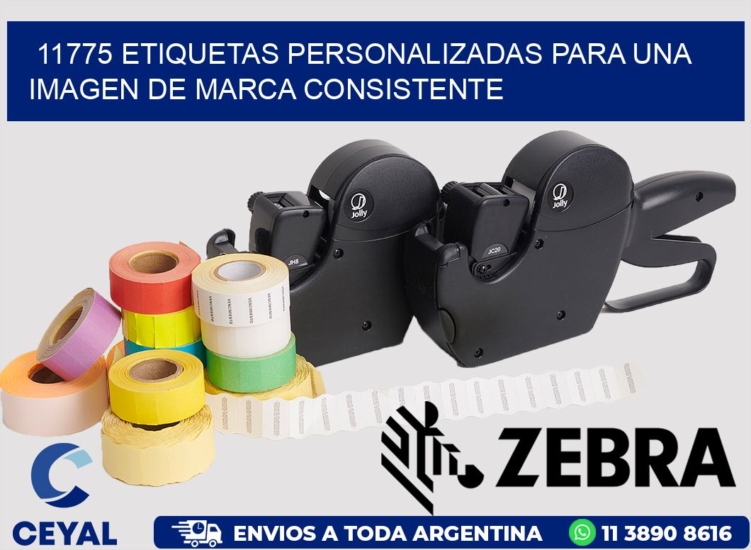 11775 ETIQUETAS PERSONALIZADAS PARA UNA IMAGEN DE MARCA CONSISTENTE