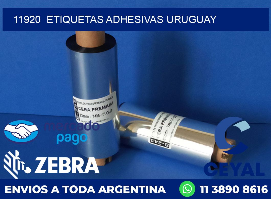 11920  ETIQUETAS ADHESIVAS URUGUAY