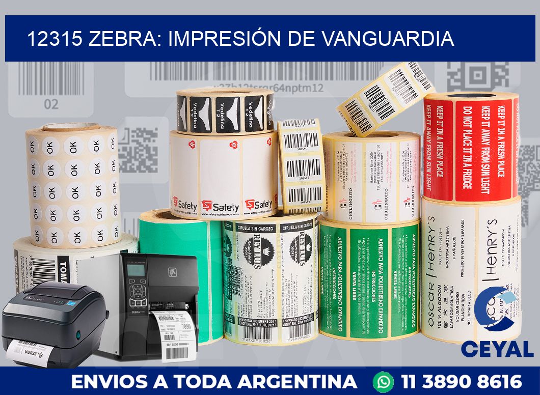 12315 ZEBRA: IMPRESIÓN DE VANGUARDIA