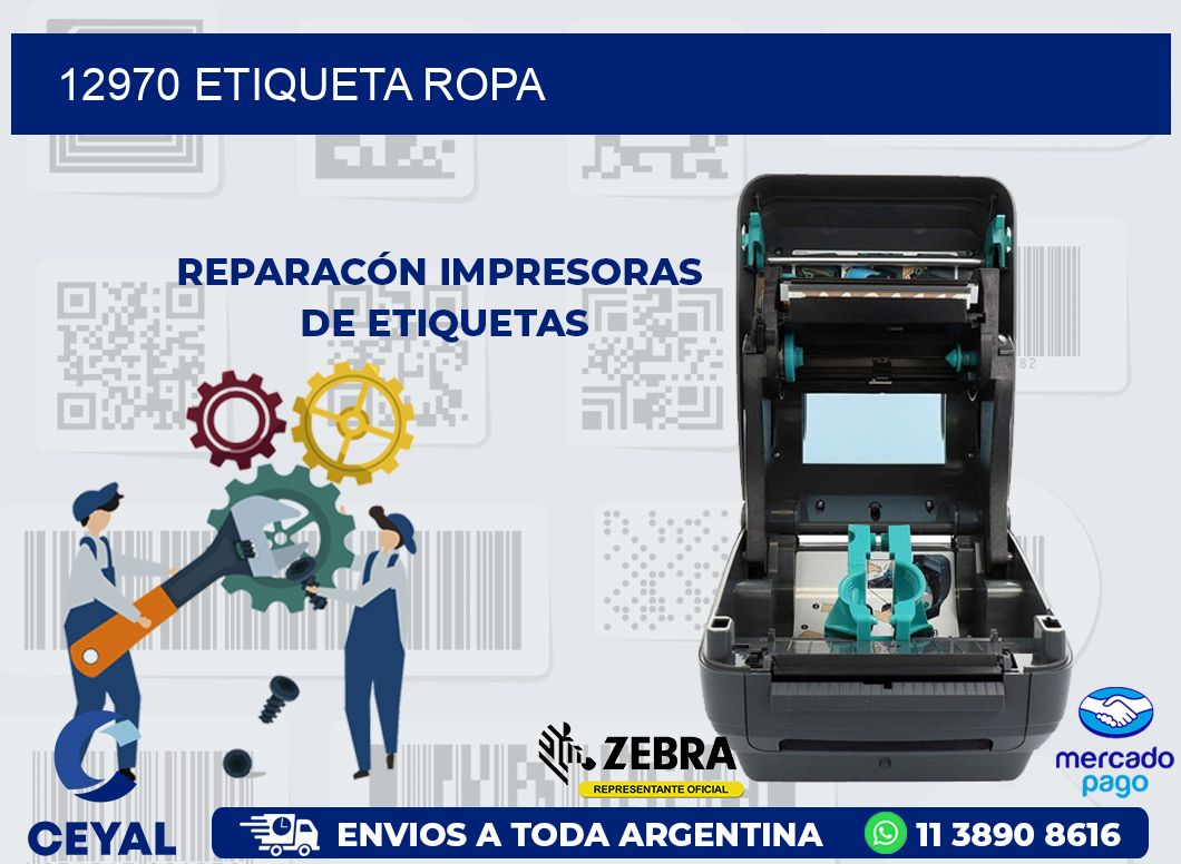 12970 ETIQUETA ROPA