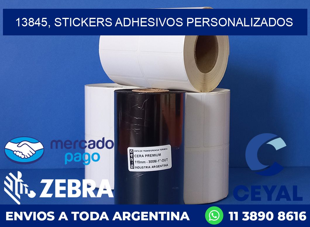 13845, stickers adhesivos personalizados