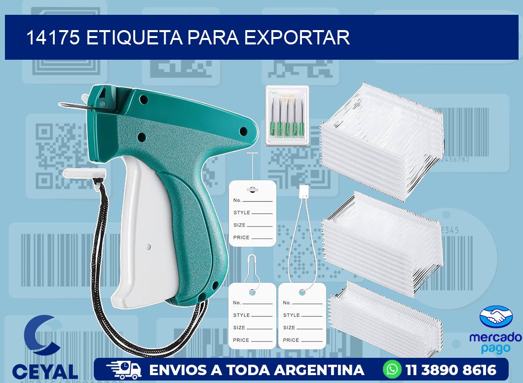 14175 ETIQUETA PARA EXPORTAR