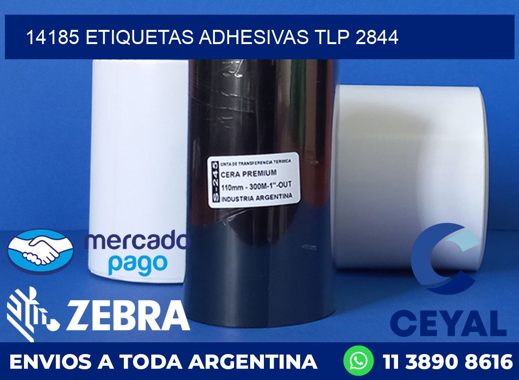 14185 ETIQUETAS ADHESIVAS TLP 2844