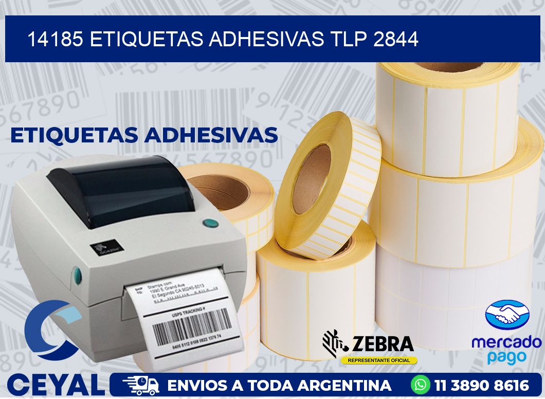 14185 ETIQUETAS ADHESIVAS TLP 2844