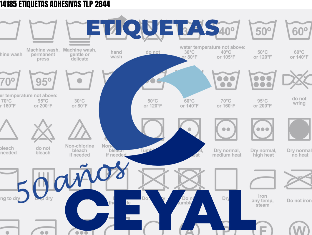 14185 ETIQUETAS ADHESIVAS TLP 2844