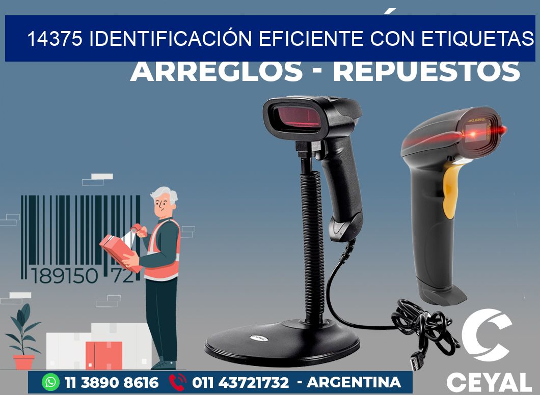 14375 IDENTIFICACIÓN EFICIENTE CON ETIQUETAS