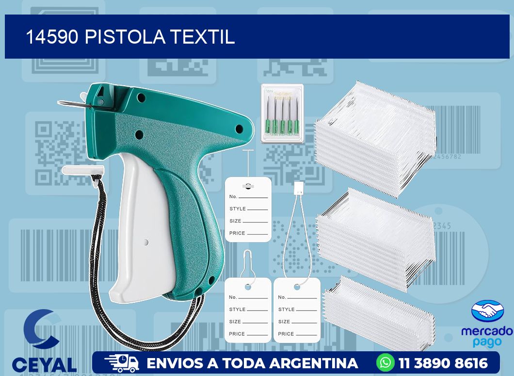 14590 PISTOLA TEXTIL