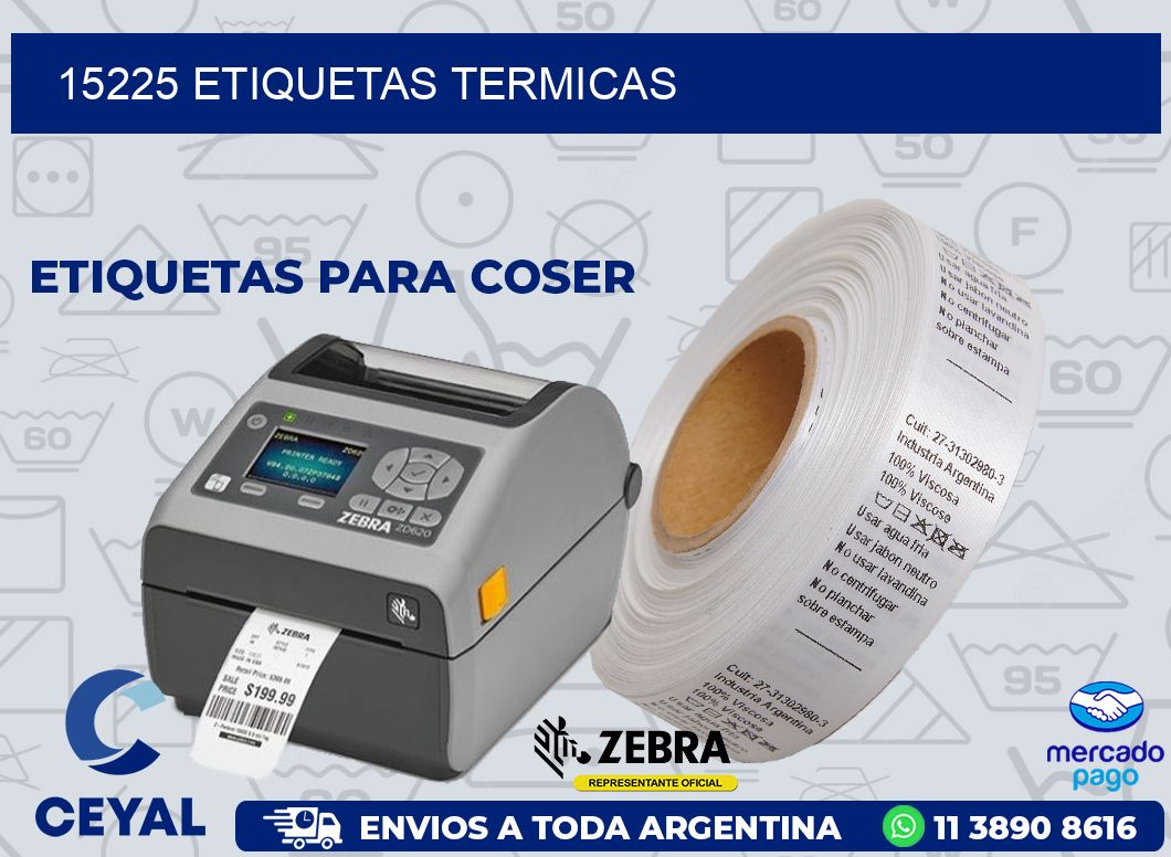 15225 ETIQUETAS TERMICAS
