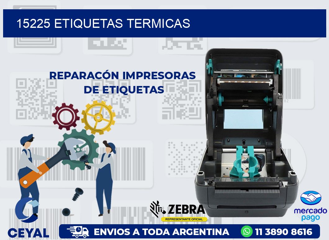 15225 ETIQUETAS TERMICAS