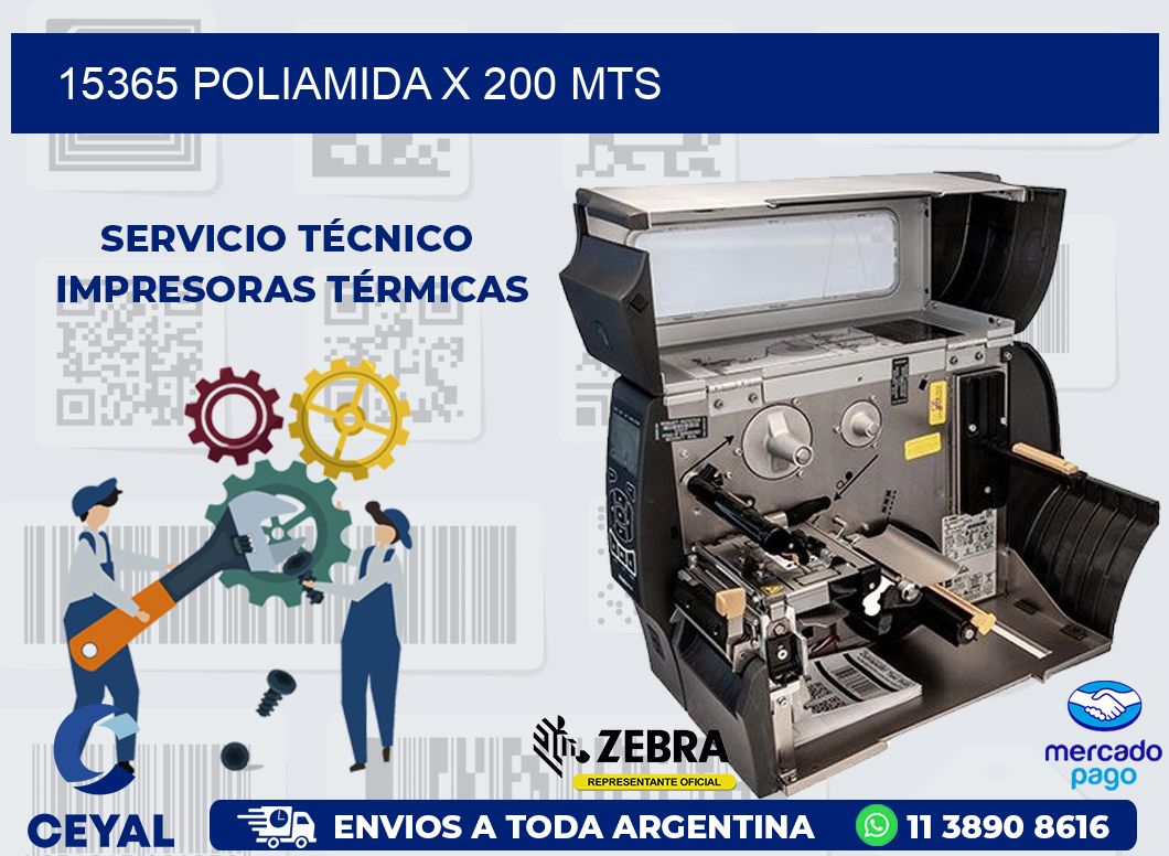 15365 POLIAMIDA X 200 MTS