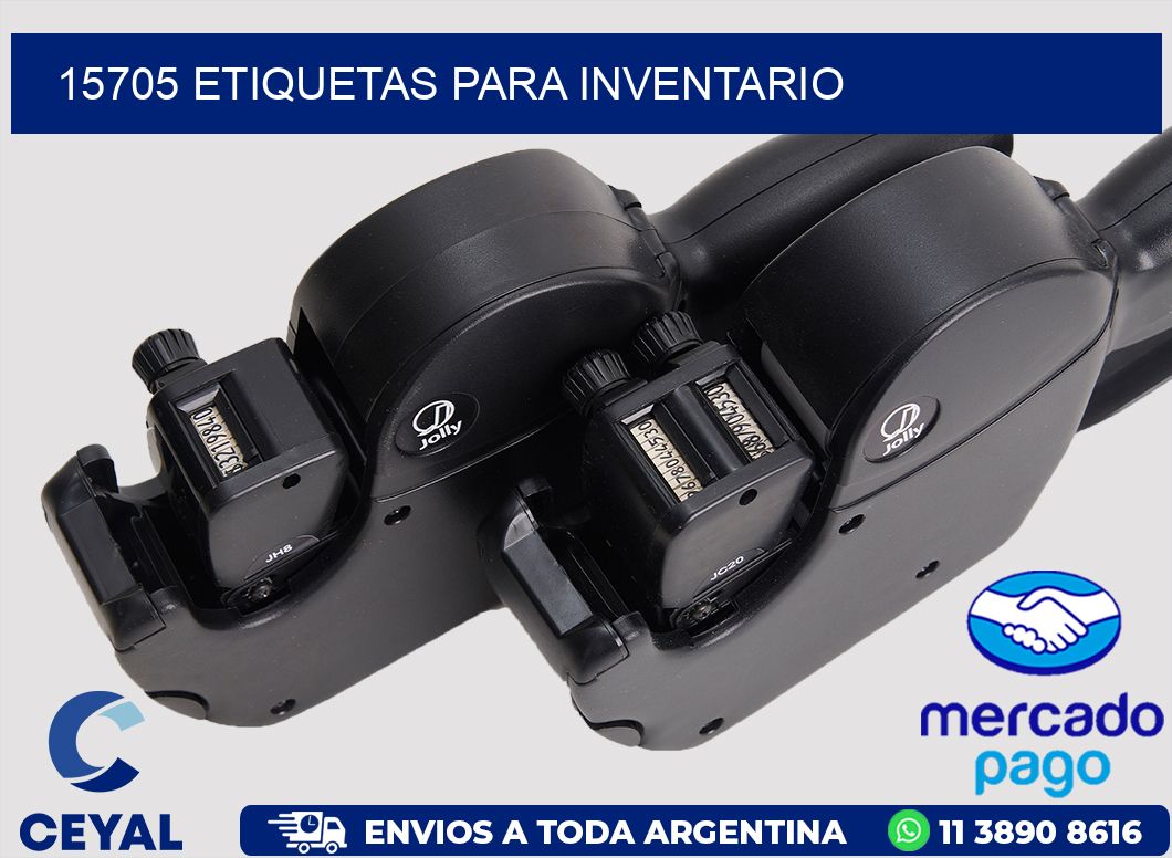 15705 ETIQUETAS PARA INVENTARIO