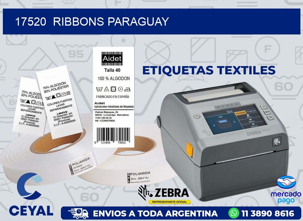 17520  RIBBONS PARAGUAY