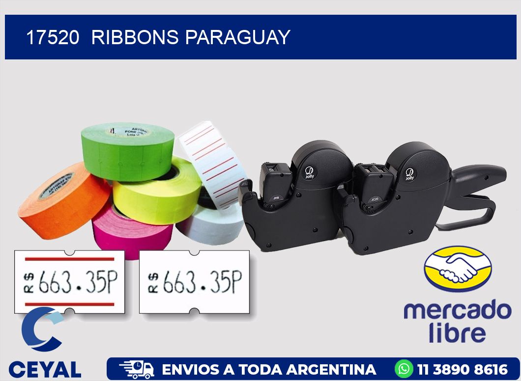 17520  RIBBONS PARAGUAY