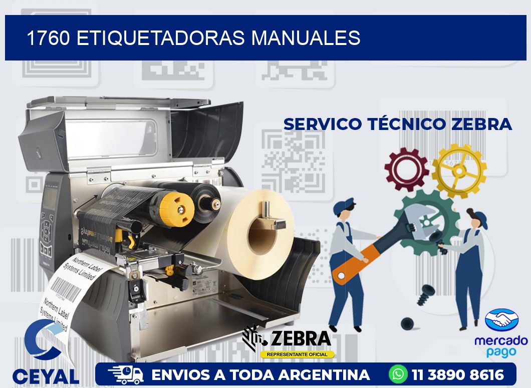 1760 ETIQUETADORAS MANUALES