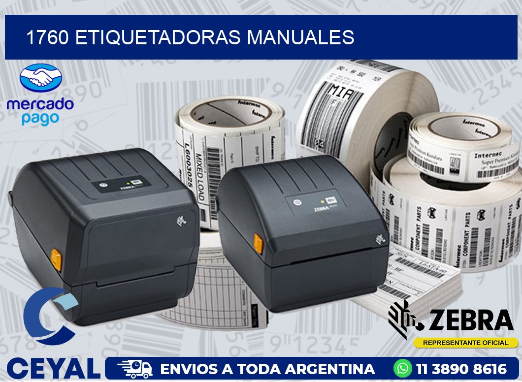 1760 ETIQUETADORAS MANUALES