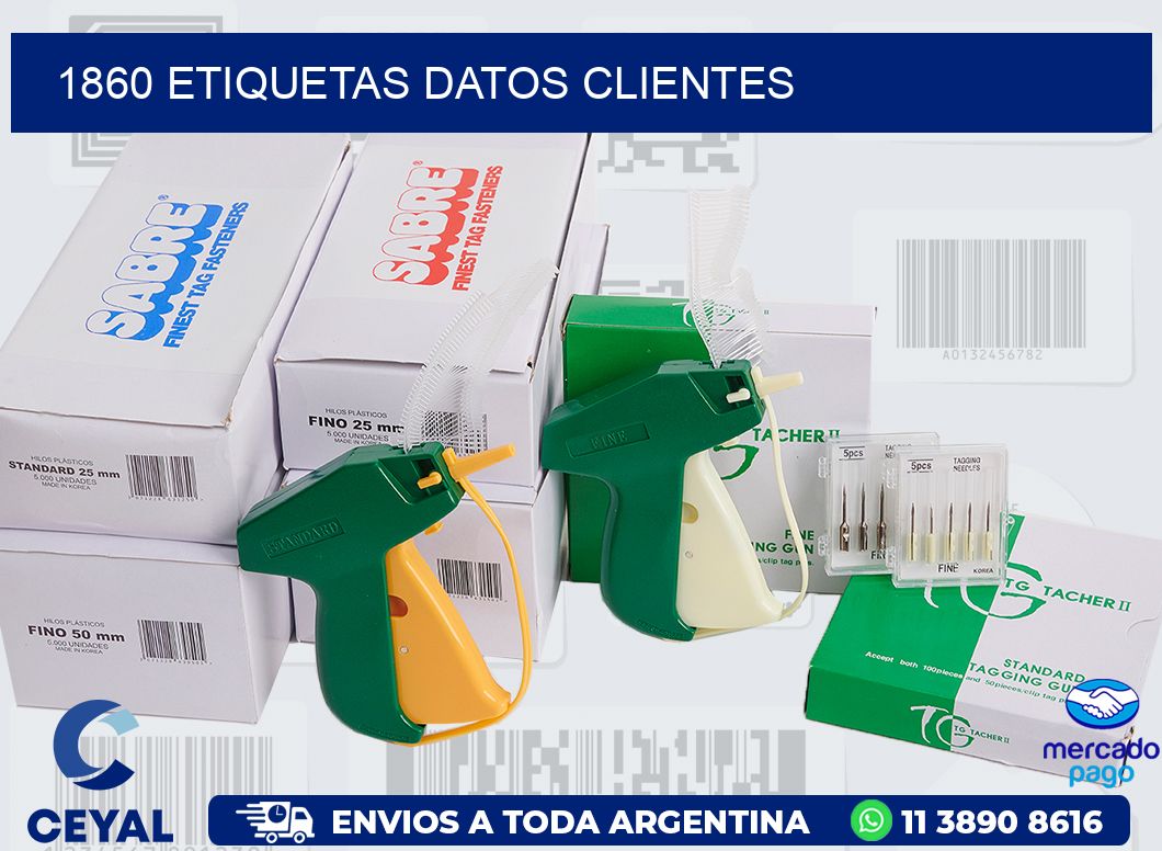 1860 ETIQUETAS DATOS CLIENTES