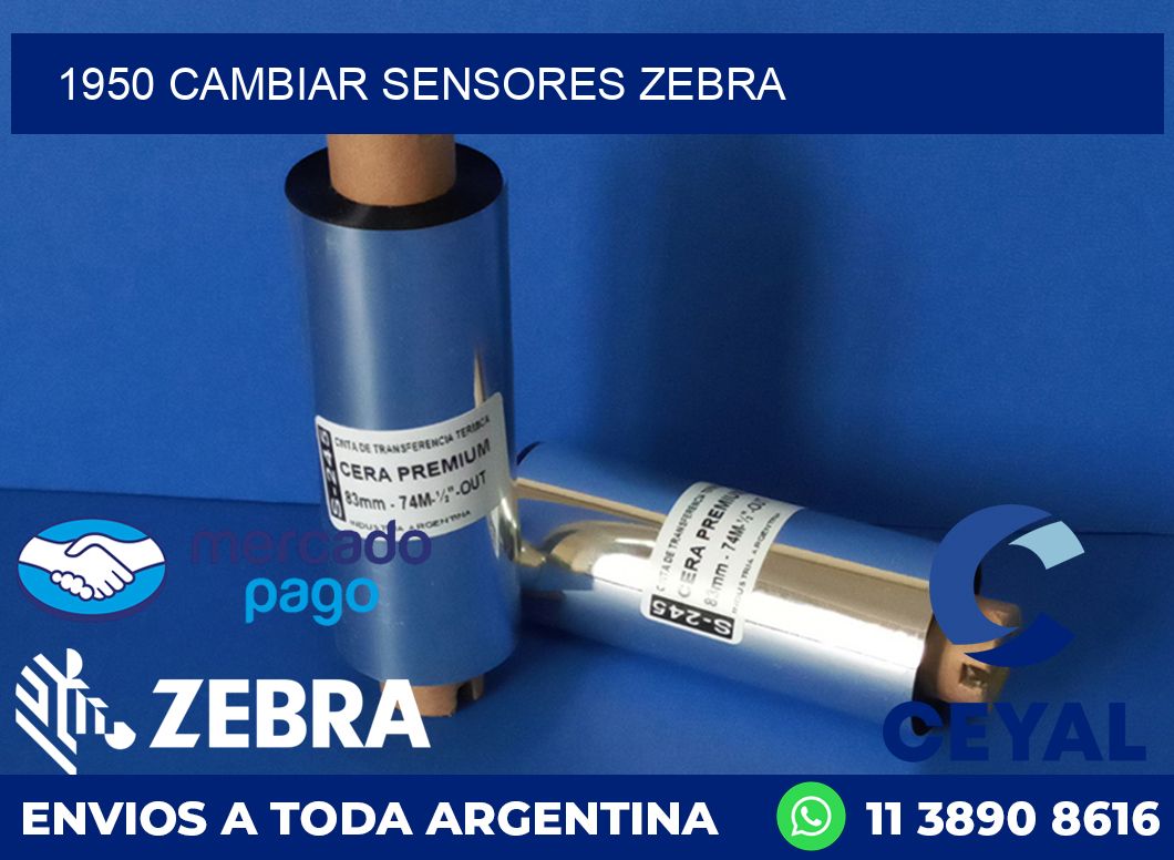 1950 CAMBIAR SENSORES ZEBRA