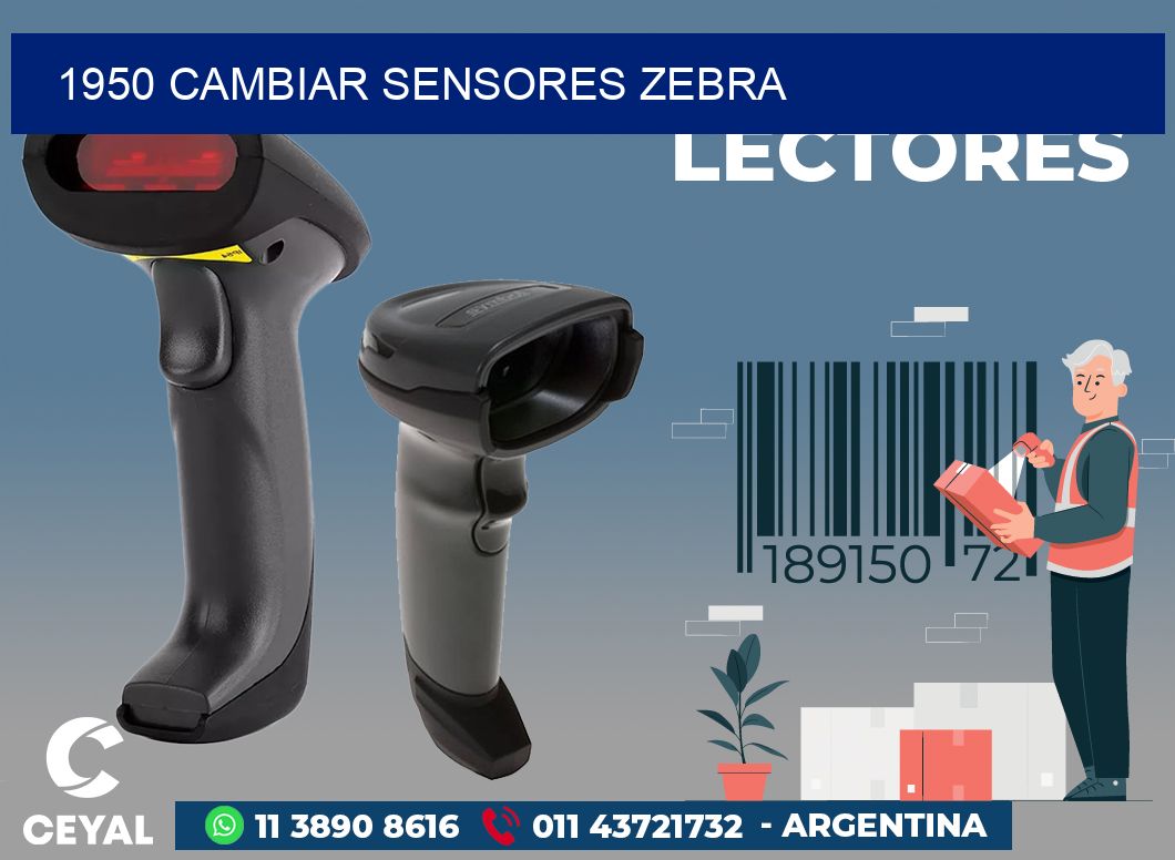1950 CAMBIAR SENSORES ZEBRA