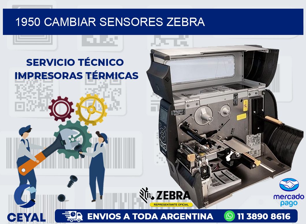1950 CAMBIAR SENSORES ZEBRA