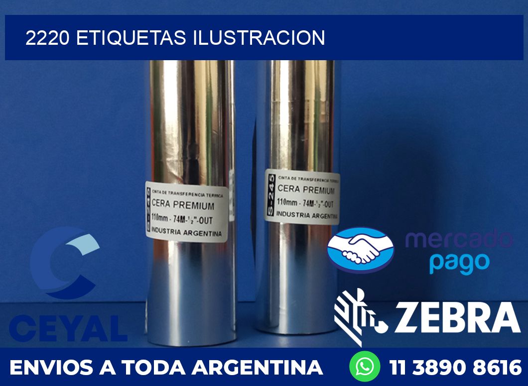 2220 ETIQUETAS ILUSTRACION